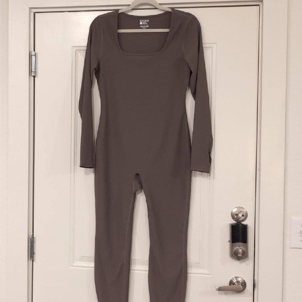 OQQ Taupe Jumpsuit